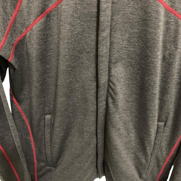 REI Sweatshirt Mens Grey Size Large Lightweight Full Zip Outdoors - Picture 5 of 6